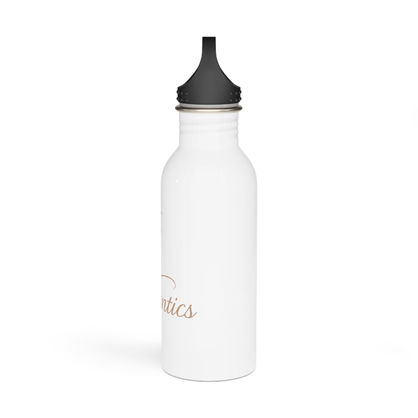 Elegant Stainless Steel Water Bottle - 'Be Authentic' Quote