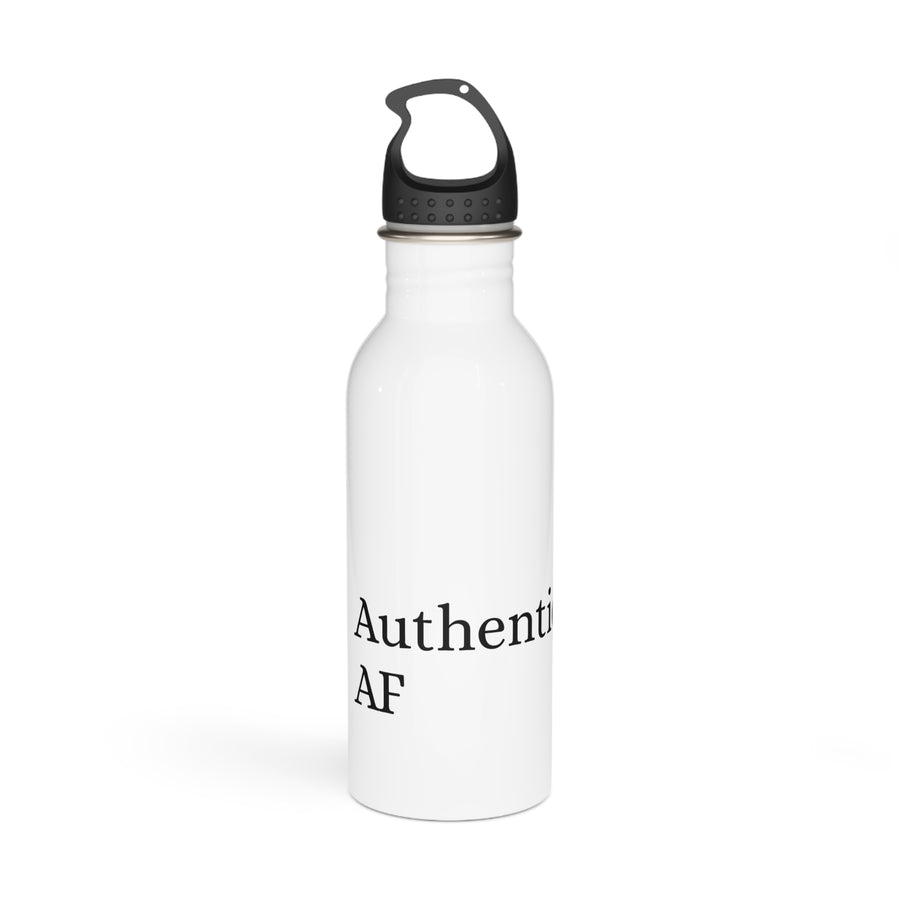 Eco-Friendly Stainless Steel Water Bottle - 'Authentic' Design
